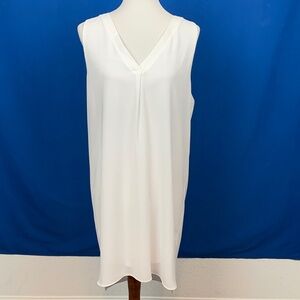 Elegant White High Low Dress